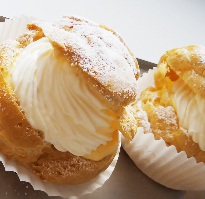 ブラウンシュークリーム